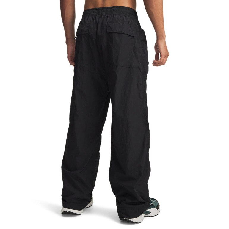 Męskie spodnie od koszykówki Under Armour UA Hoops Woven Pant - czarne