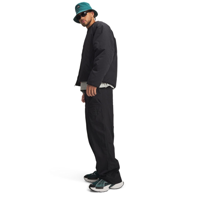 Męskie spodnie od koszykówki Under Armour UA Hoops Woven Pant - czarne