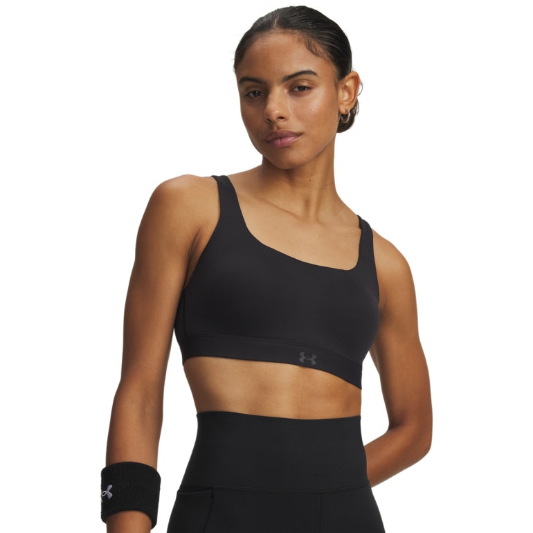 Damski biustonosz treningowy Under Armour UA Effortless High - czarny