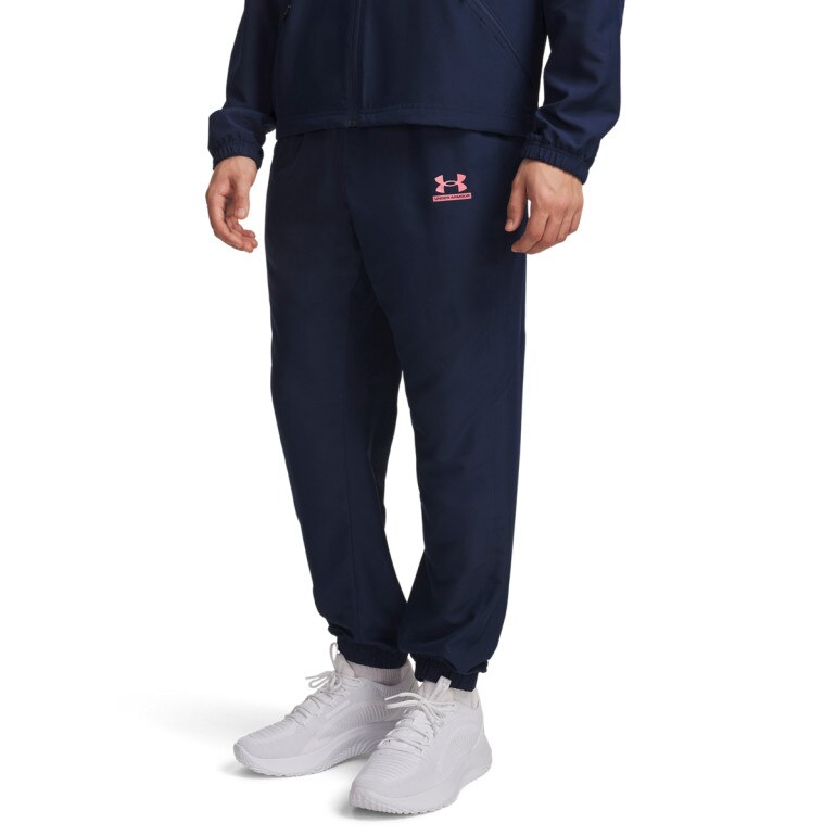 Męskie spodnie treningowe Under Armour UA Tech Sport Pant - granatowe