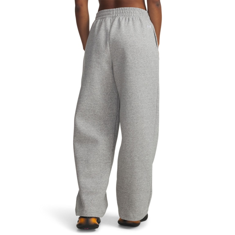 Damskie spodnie dresowe Under Armour Rival Fleece Script Pt - szare