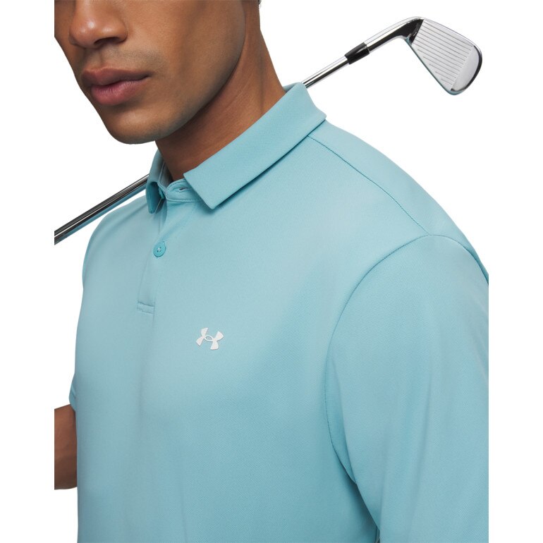 Męska koszulka polo Under Armour UA T2G Pique Polo - niebieska