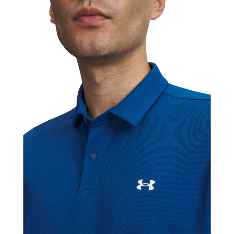 Męska koszulka do golfa Under Armour UA T2G Pique Polo - niebieska