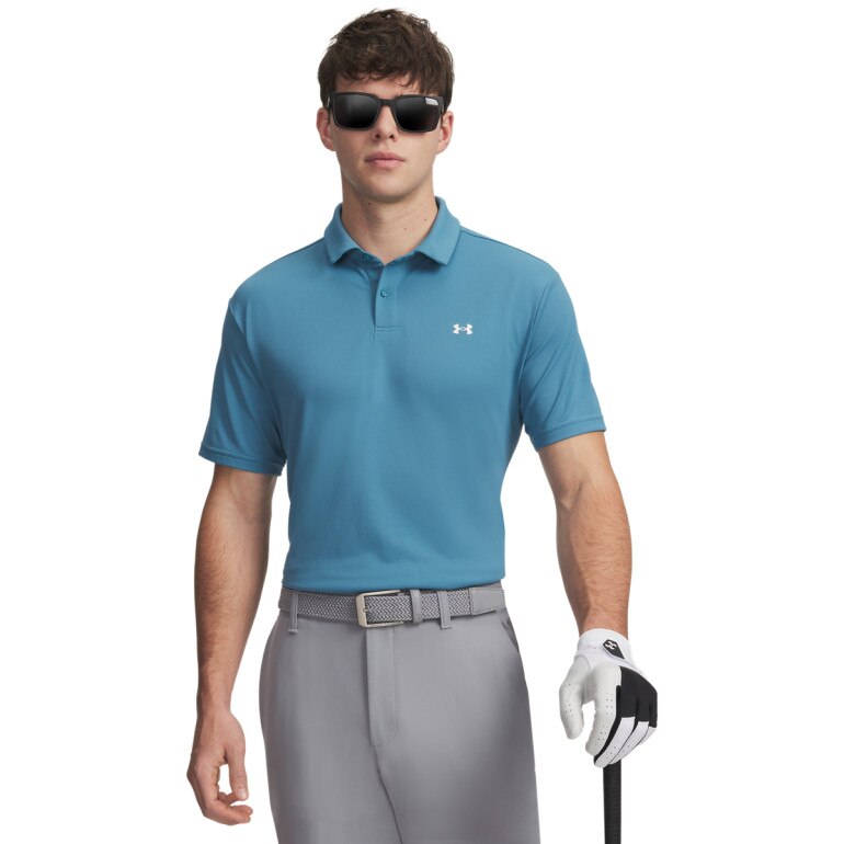 Męska koszulka polo Under Armour UA T2G Pique Polo - niebieska