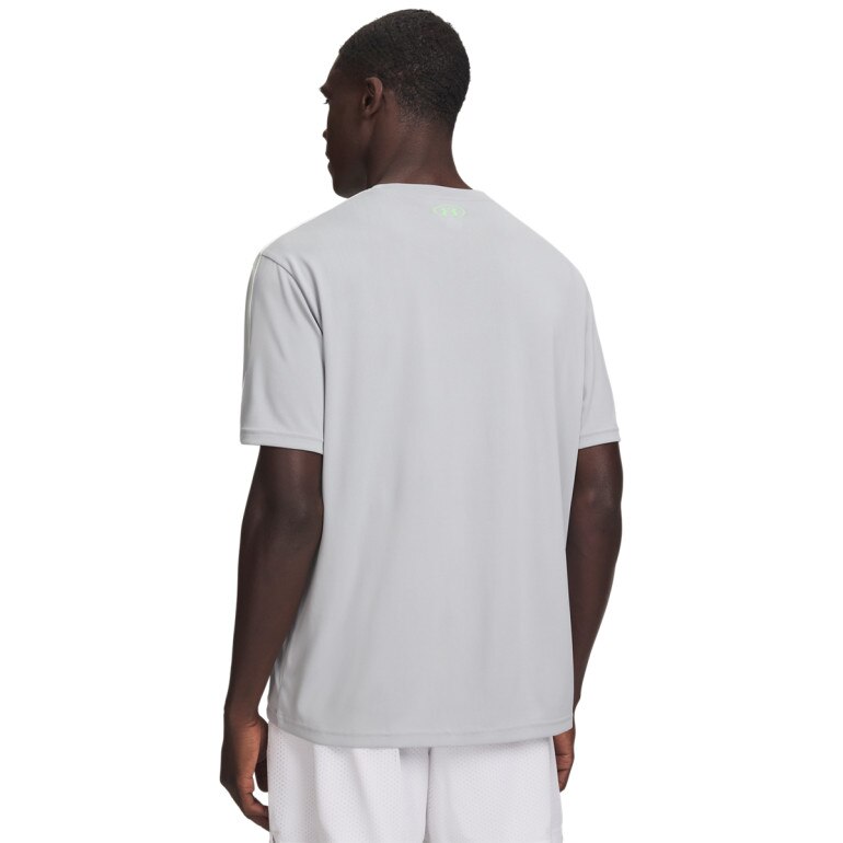 Męska koszulka treningowa Under Armour UA Tech Taping SS - szara