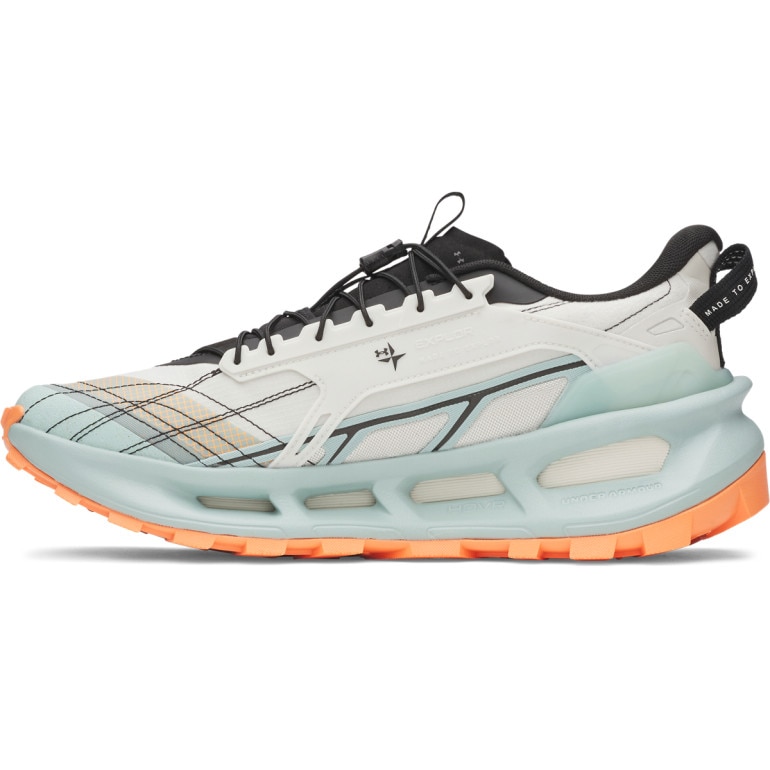 Buty trekkingowe uniseks Under Armour UA EXPLOR TRAIL - białe