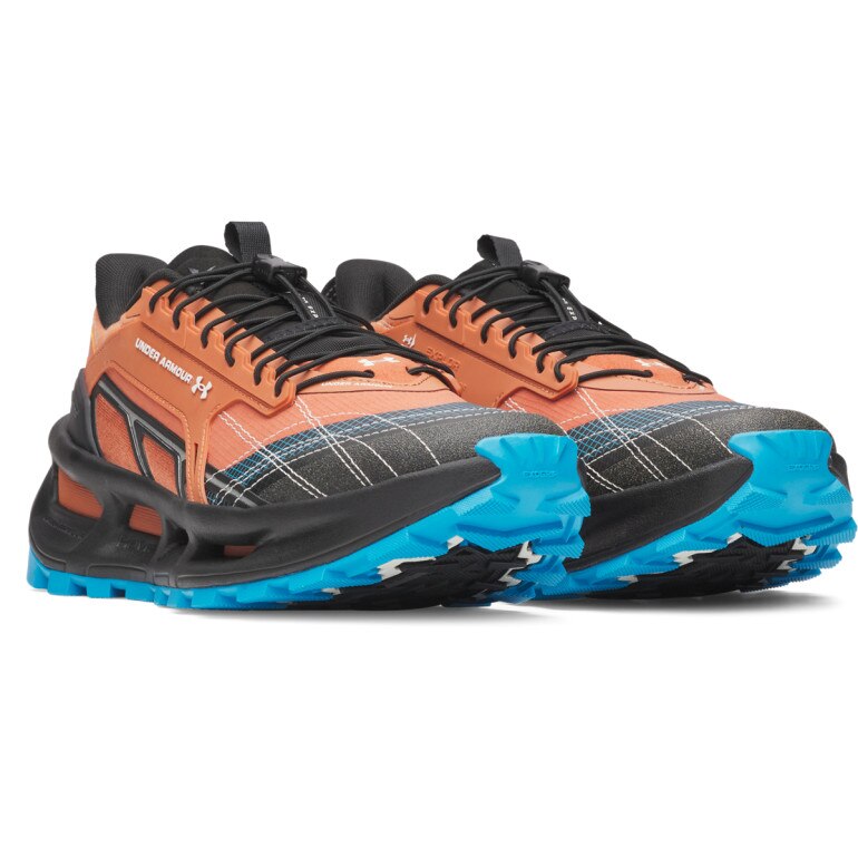 Buty trekkingowe uniseks Under Armour UA EXPLOR TRAIL - pomarańczowe