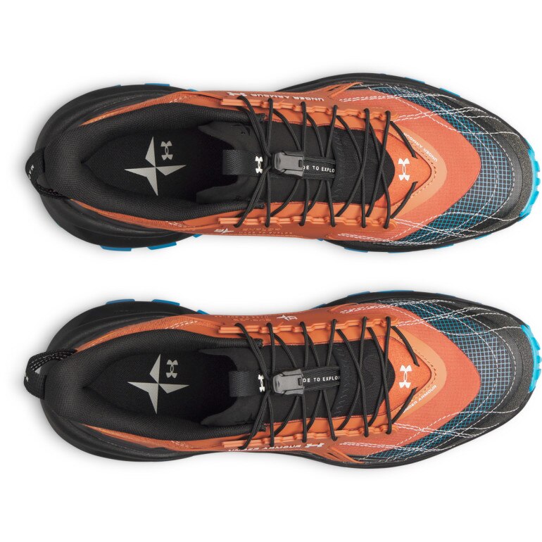 Buty trekkingowe uniseks Under Armour UA EXPLOR TRAIL - pomarańczowe
