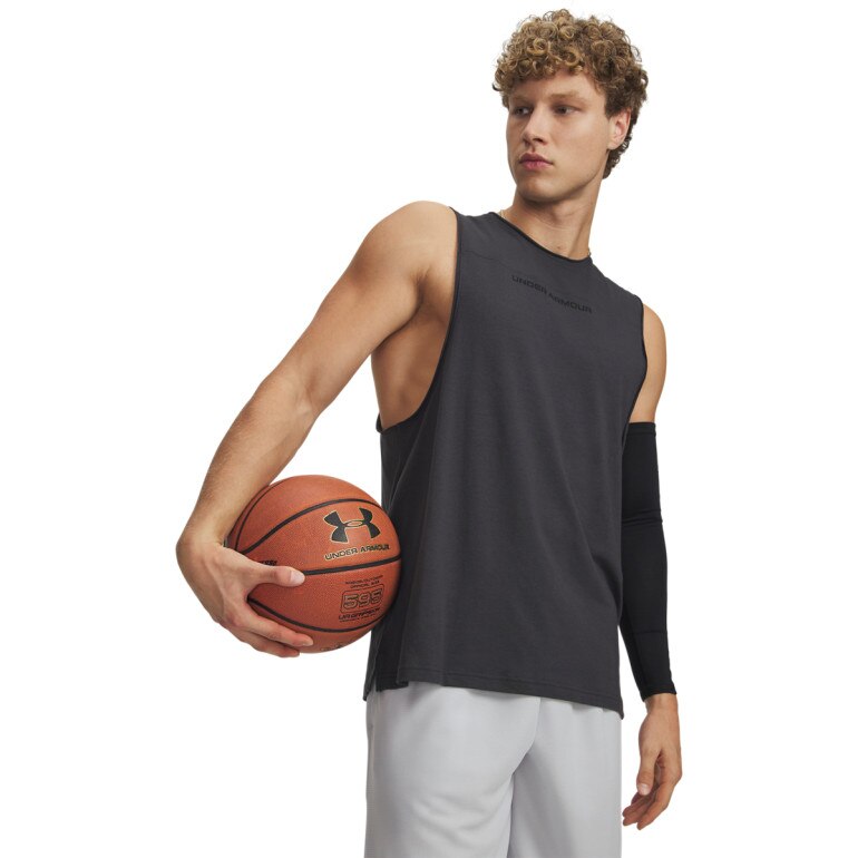 Męski top treningowy Under Armour UA Hoops Training Tank - czarna