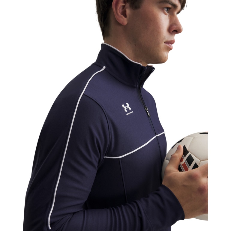 Męska bluzka piłkarska Under Armour UA Challenger - granatowa