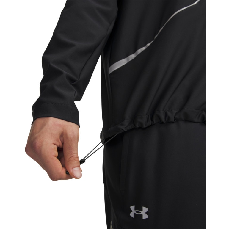 Męska kurtka z kapturem Under Armour UA Unstoppable Woven Jacket - czarna