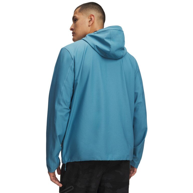 Męska kurtka z kapturem Under Armour UA Unstoppable Woven Jacket - niebieska