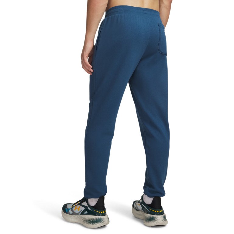 Męskie spodnie dresowe joggery Under Armour UA Rival Lightweight - granatowe