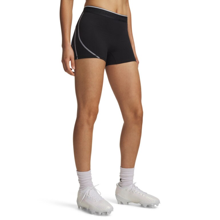 Damskie spodenki treningowe Under Armour HeatGear Elite Shorty - czarne