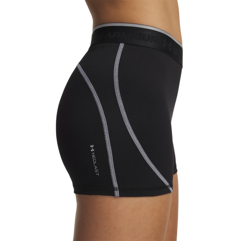 Damskie spodenki treningowe Under Armour HeatGear Elite Shorty - czarne