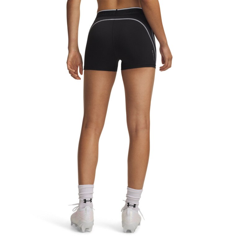 Damskie spodenki treningowe Under Armour HeatGear Elite Shorty - czarne