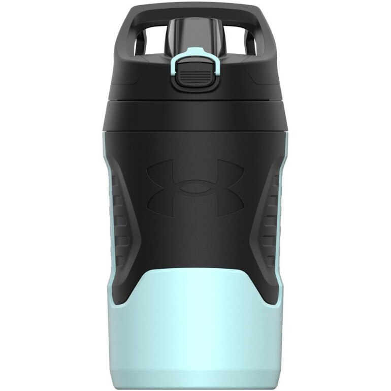 Bidon Under Armour 32oz Playmaker Jug Blabk/Black 950 ml - niebieski
