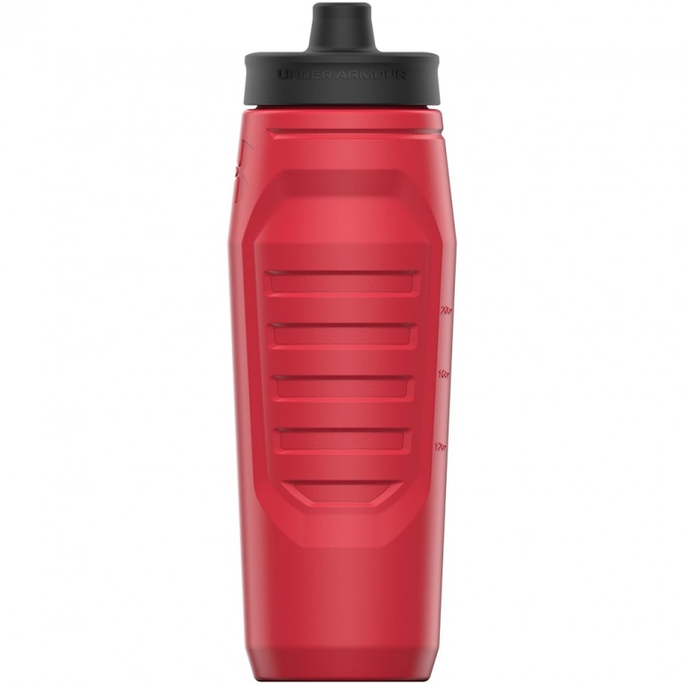 Bidon Under Armour 32oz Sideline Squeeze Red 950 ml - czerwony