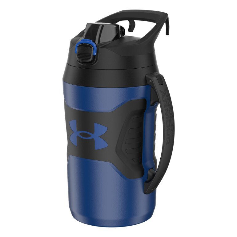 Bidon Under Armour 64oz Playmaker Jug Black 1.9 Liter - niebieski