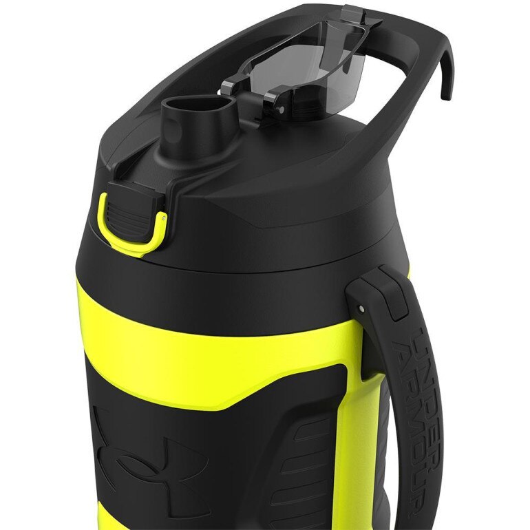 Bidon Under Armour 64oz Playmaker Jug Black 1.9 Liter - żółty