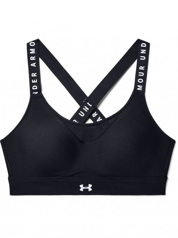Biustonosz treningowy UNDER ARMOUR Infinity High Bra - czarny