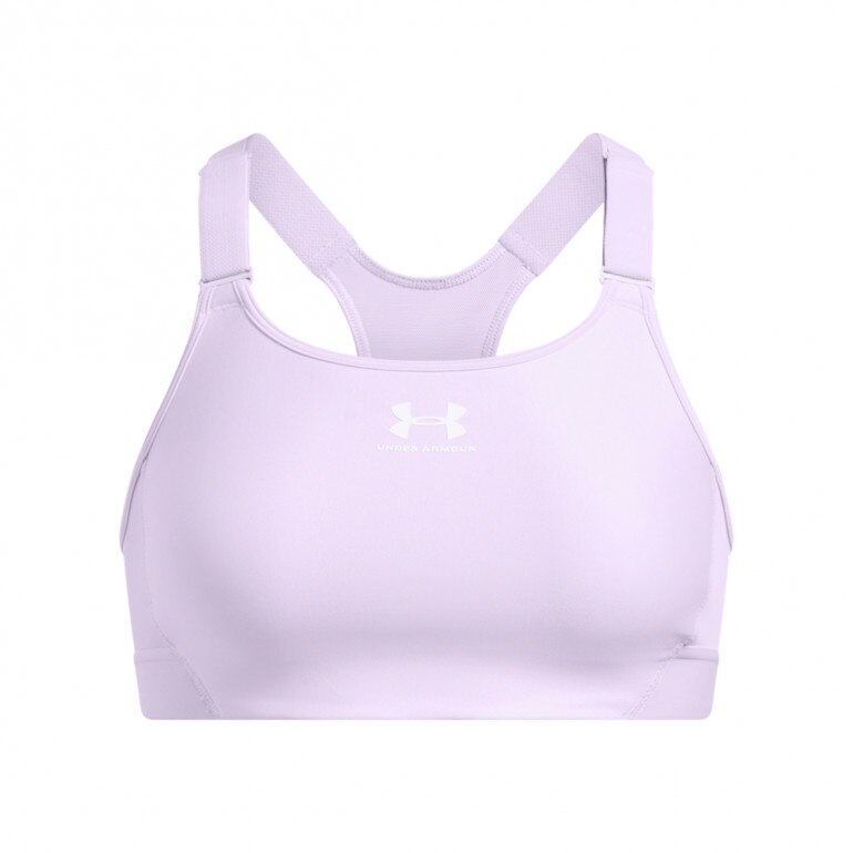 Biustonosz treningowy Under Armour UA HeatGear High - fioletowy