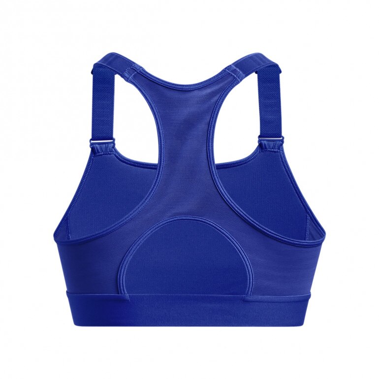Biustonosz treningowy Under Armour UA HeatGear High - niebieski
