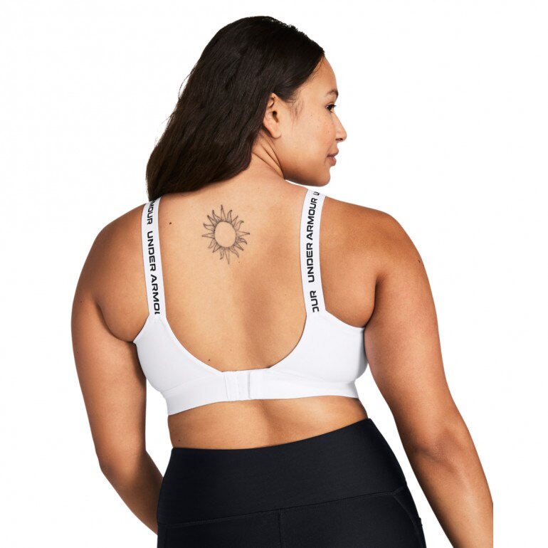 Biustonosz treningowy Under Armour UA Infinity High 2.0 Bra - biały