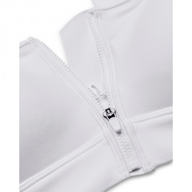 Biustonosz treningowy UNDER ARMOUR UA Infinity High Bra Zip - biały