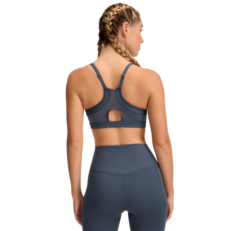 Biustonosz treningowy Under Armour UA Infinity Low 2.0 Bra - granatowy