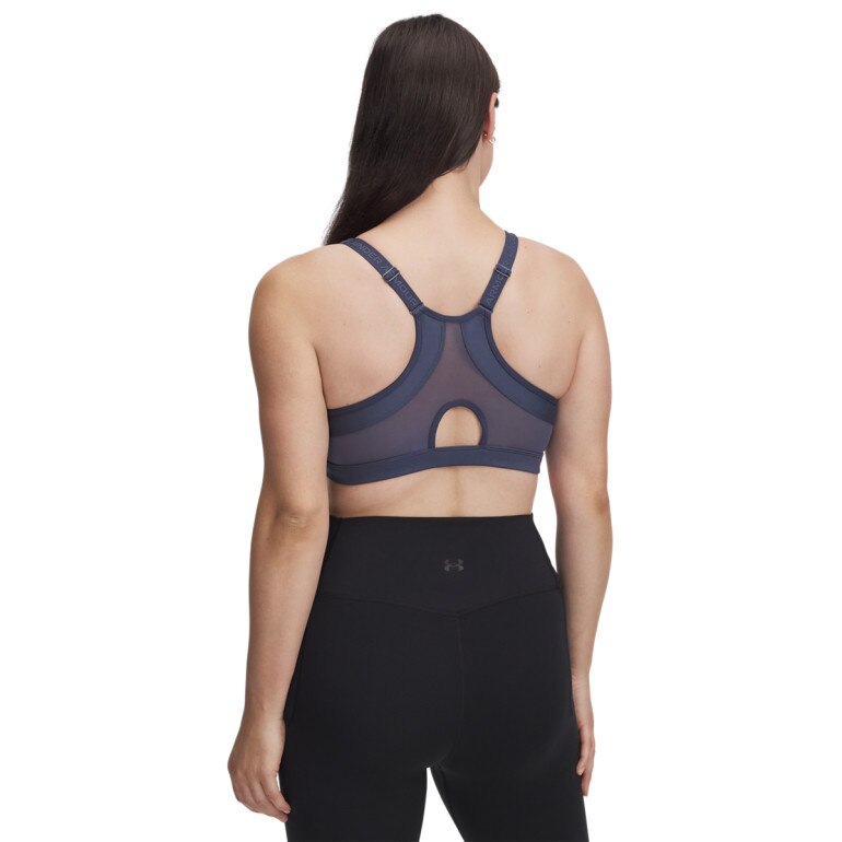 Biustonosz treningowy Under Armour UA Infinity Low 2.0 Bra - granatowy