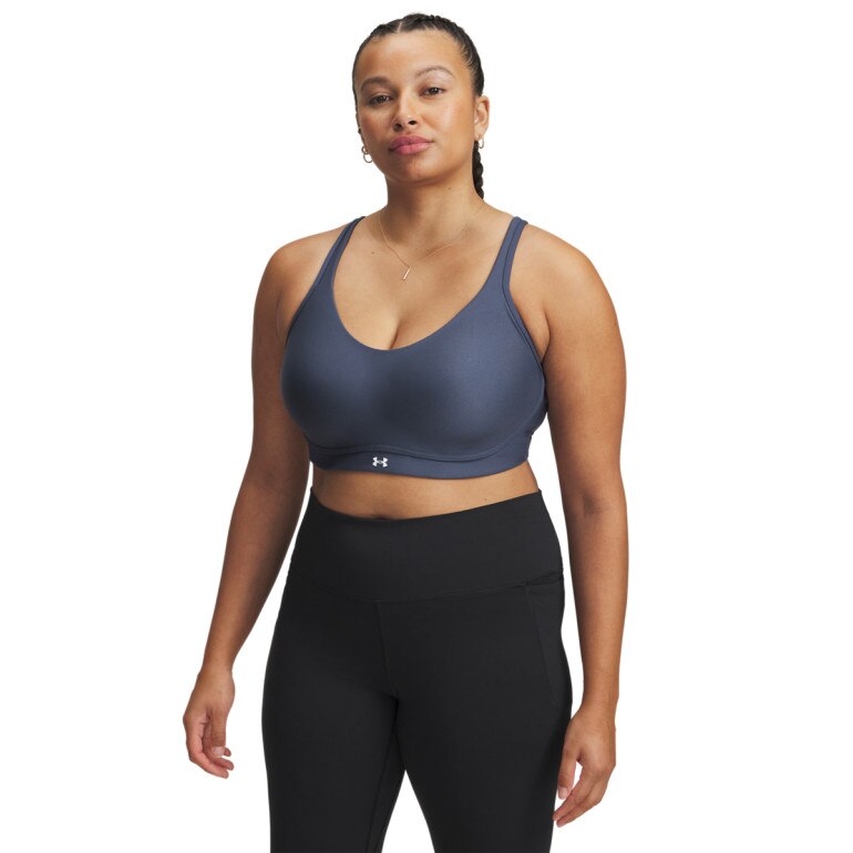 Biustonosz treningowy Under Armour UA Infinity Low 2.0 Bra - granatowy