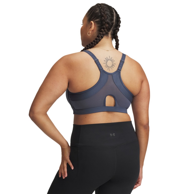 Biustonosz treningowy Under Armour UA Infinity Low 2.0 Bra - granatowy