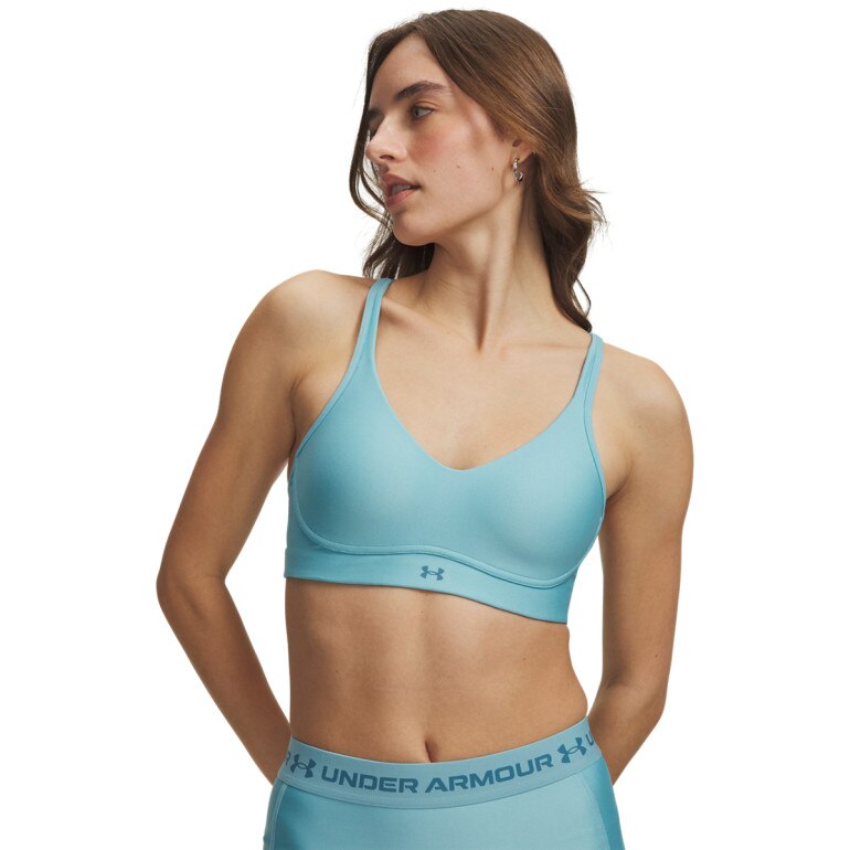 Biustonosz treningowy Under Armour UA Infinity Low 2.0 Bra - niebieski