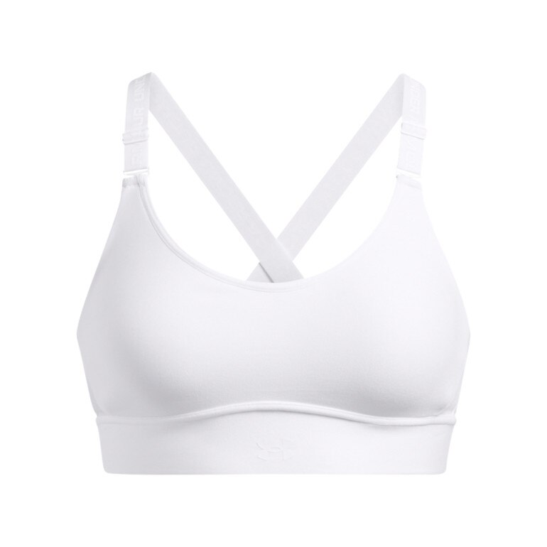 Biustonosz treningowy Under Armour UA Infinity Mid 2.0 Bra - biały