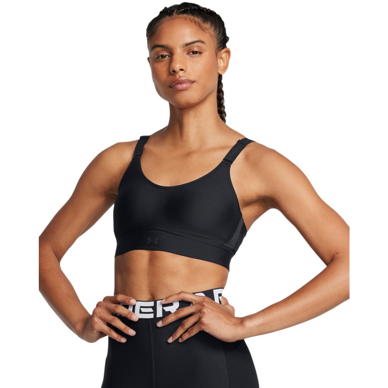 Biustonosz treningowy Under Armour UA Infinity Mid 2.0 Bra - czarny