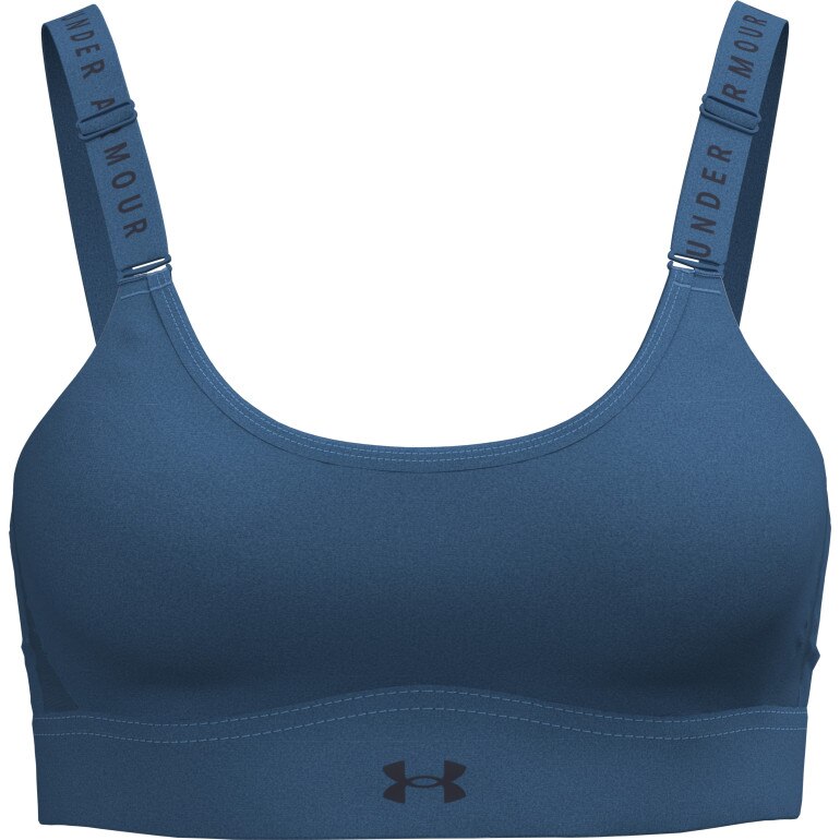 Biustonosz treningowy Under Armour UA Infinity Mid 2.0 Bra - niebieski