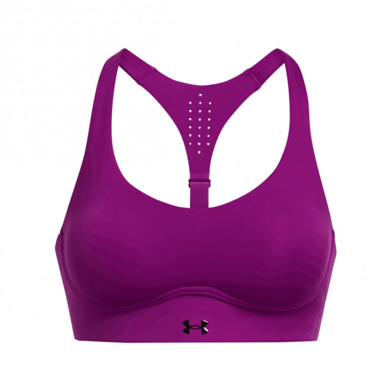 Biustonosz treningowy Under Armour UA Uplift Mid - fioletowy