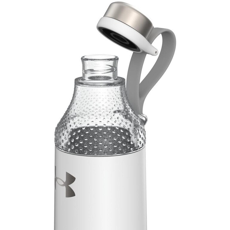 Butelka na wodę Under Armour UA 22oz Infinity Satin White - biała