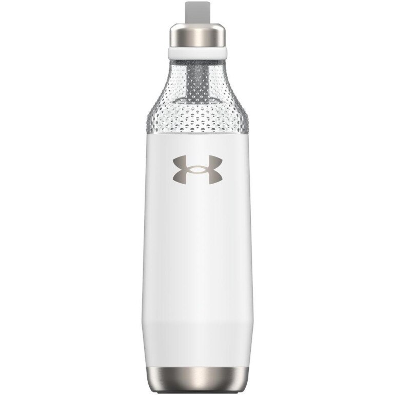 Butelka na wodę Under Armour UA 22oz Infinity Satin White - biała
