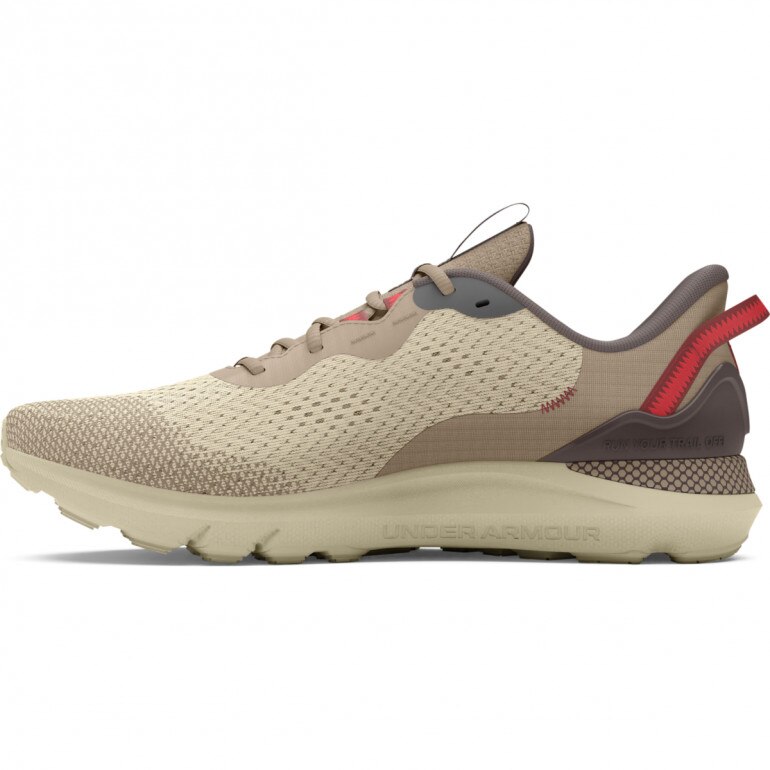 Buty do biegania uniseks Under Armour UA U Sonic Trail - beżowe