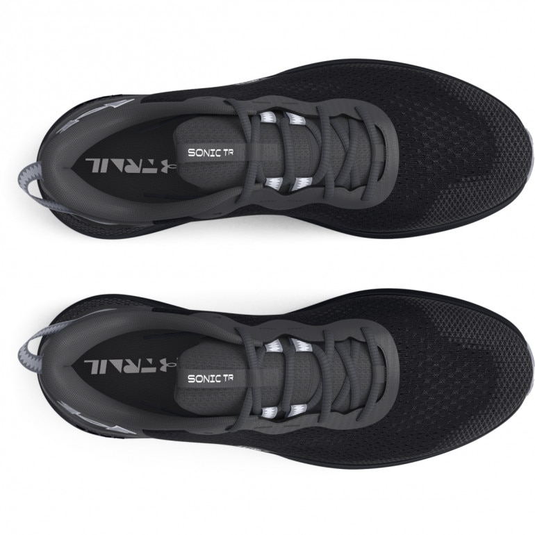 Buty do biegania uniseks Under Armour UA U Sonic Trail - czarne