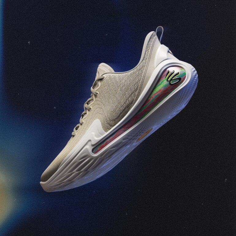 Buty do koszykówki uniseks Under Armour Curry 12 Saturn- beżowe 