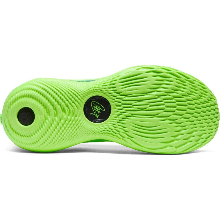 Buty do koszykówki uniseks Under Armour Curry 12 „Extraterrestrial”- zielone