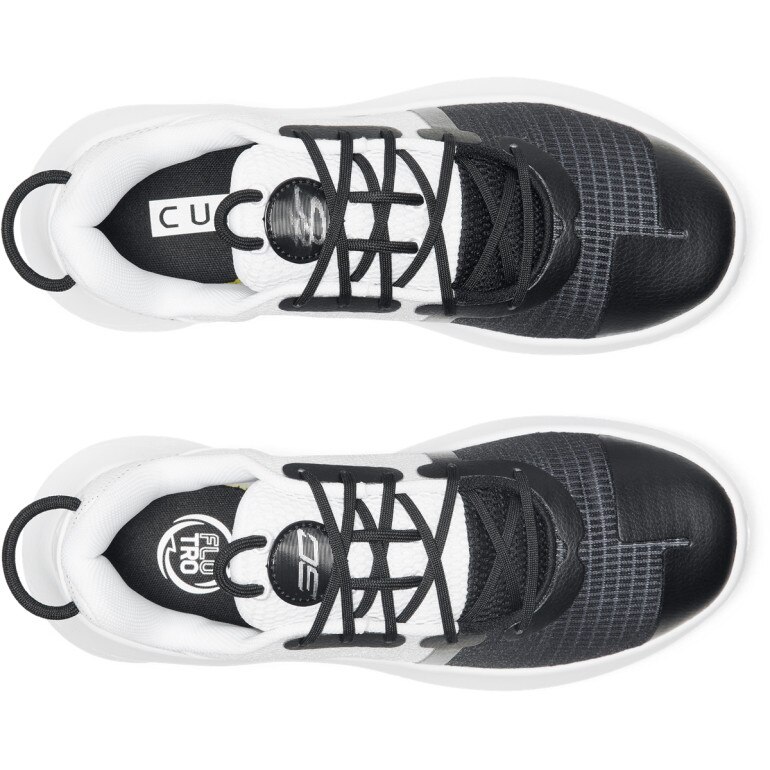 Buty do koszykówki uniseks Under Armour Curry 6 FloTro - białe