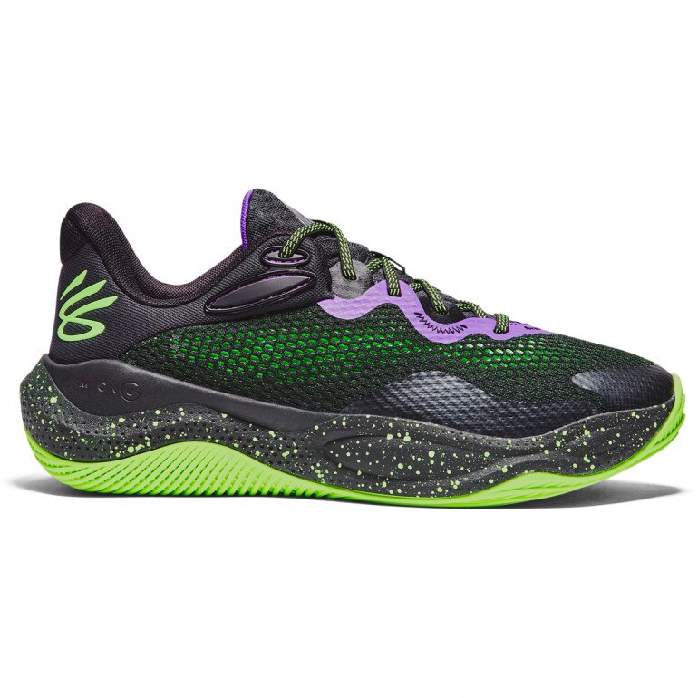 Buty do koszykówki uniseks Under Armour Curry Splash 24 - czarne