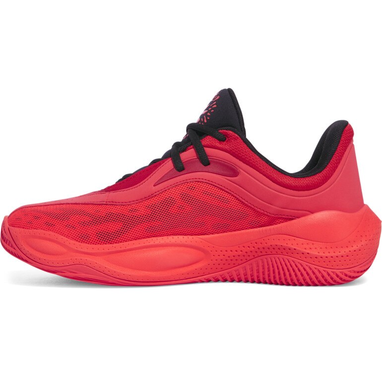 Buty do koszykówki uniseks Under Armour Curry Splash 25 - czerwone