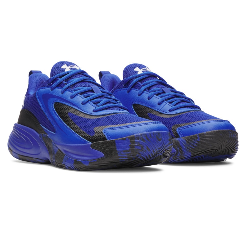 Buty do koszykówki uniseks Under Armour UA Lockdown 8 - niebieskie
