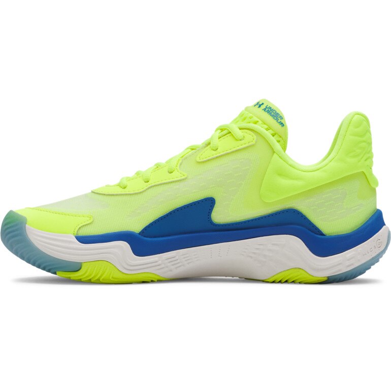Buty do koszykówki uniseks Under Armour UA Spawn 7 - zielone