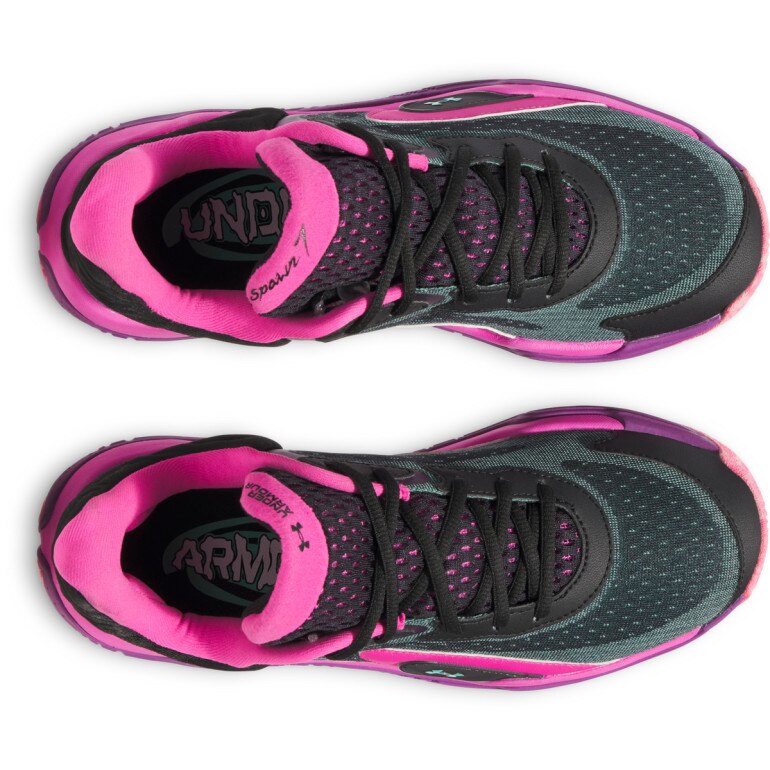 Buty do koszykówki uniseks Under Armour UA Spawn 7 MM - czarne